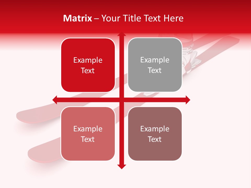 Boot Glasses Sport PowerPoint Template