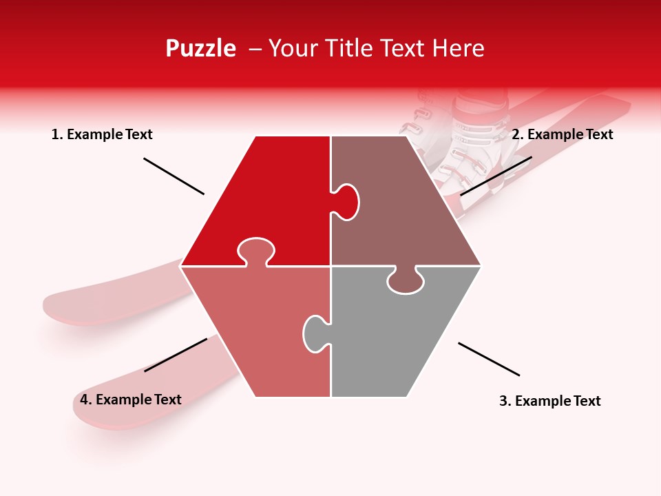 Boot Glasses Sport PowerPoint Template