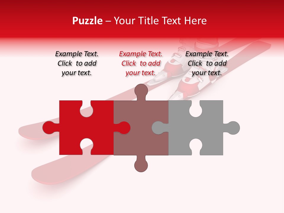 Boot Glasses Sport PowerPoint Template