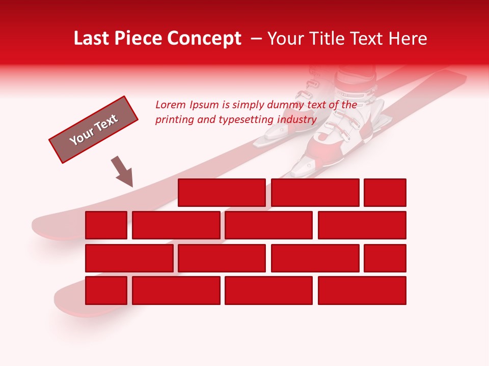 Boot Glasses Sport PowerPoint Template