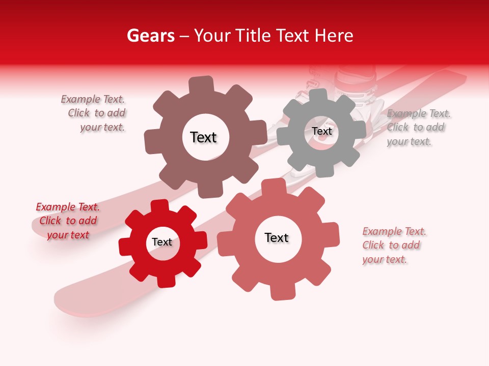 Boot Glasses Sport PowerPoint Template