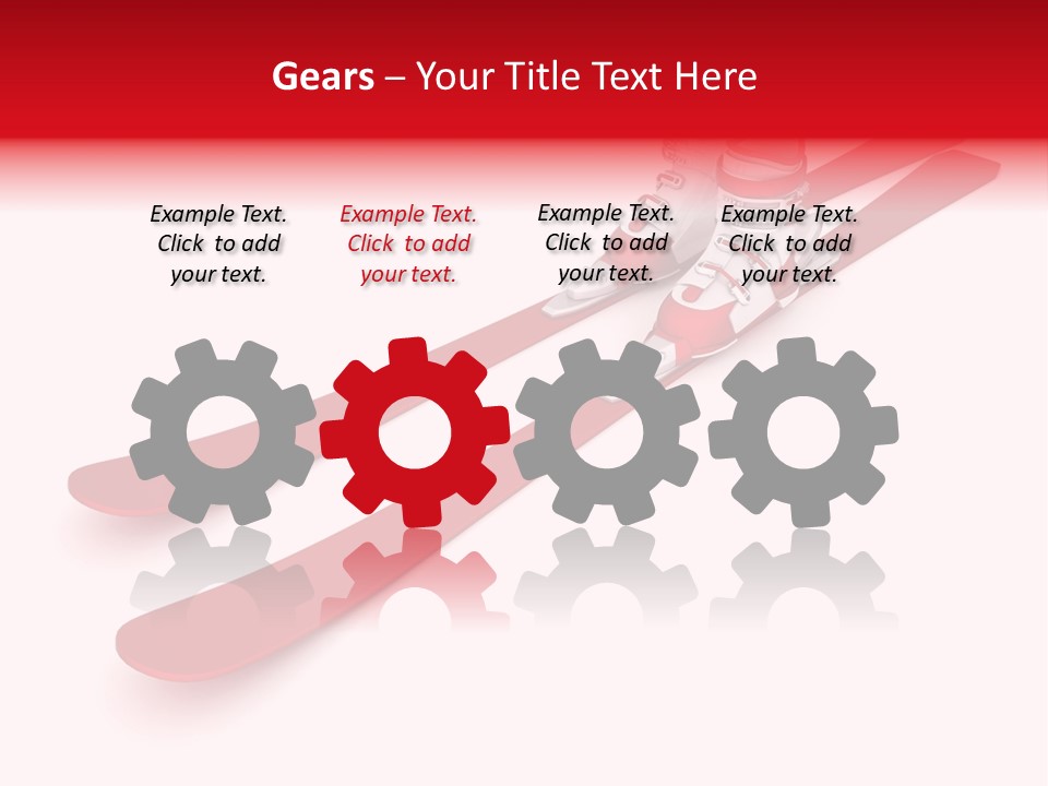 Boot Glasses Sport PowerPoint Template