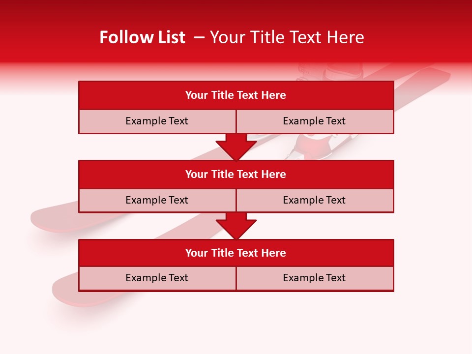 Boot Glasses Sport PowerPoint Template