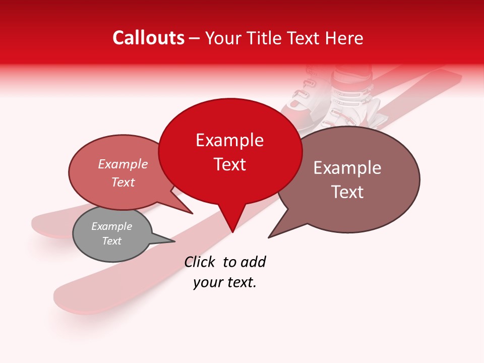 Boot Glasses Sport PowerPoint Template