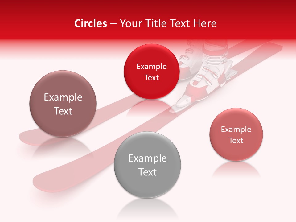 Boot Glasses Sport PowerPoint Template