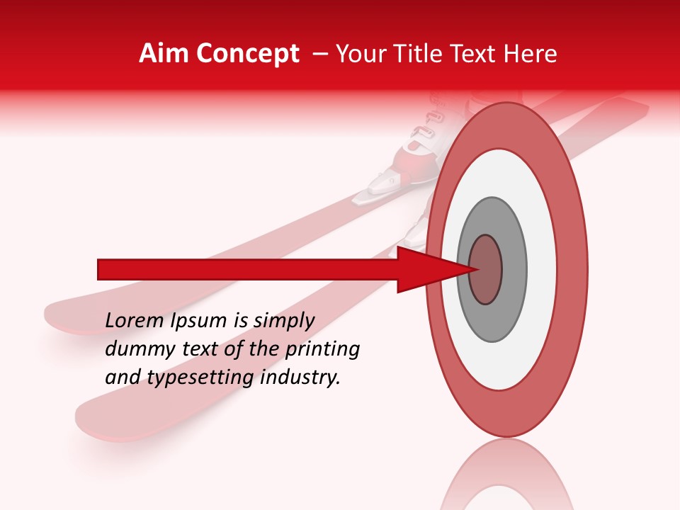 Boot Glasses Sport PowerPoint Template