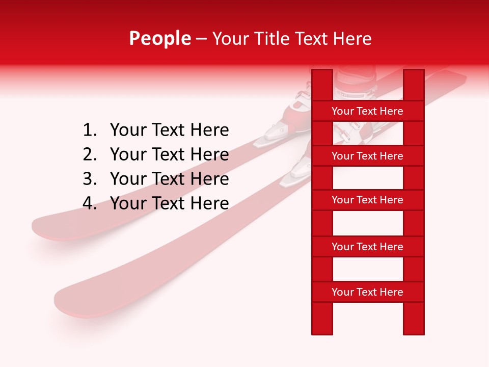 Boot Glasses Sport PowerPoint Template