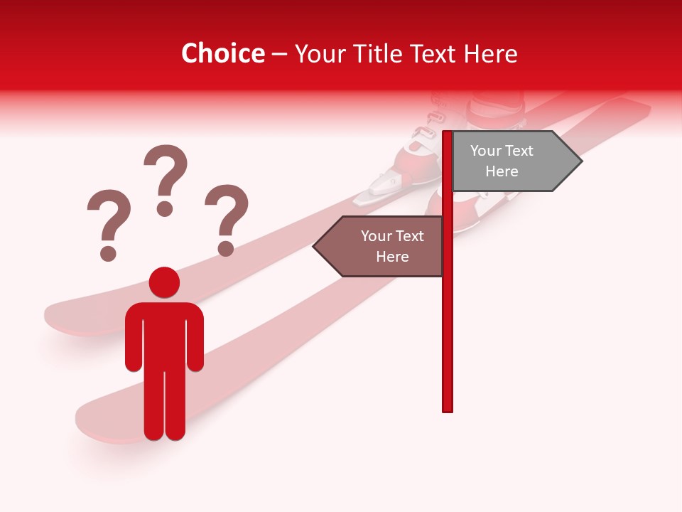 Boot Glasses Sport PowerPoint Template