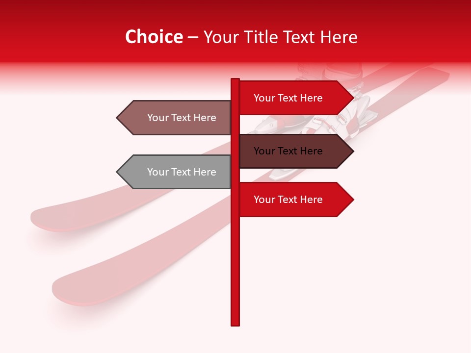 Boot Glasses Sport PowerPoint Template