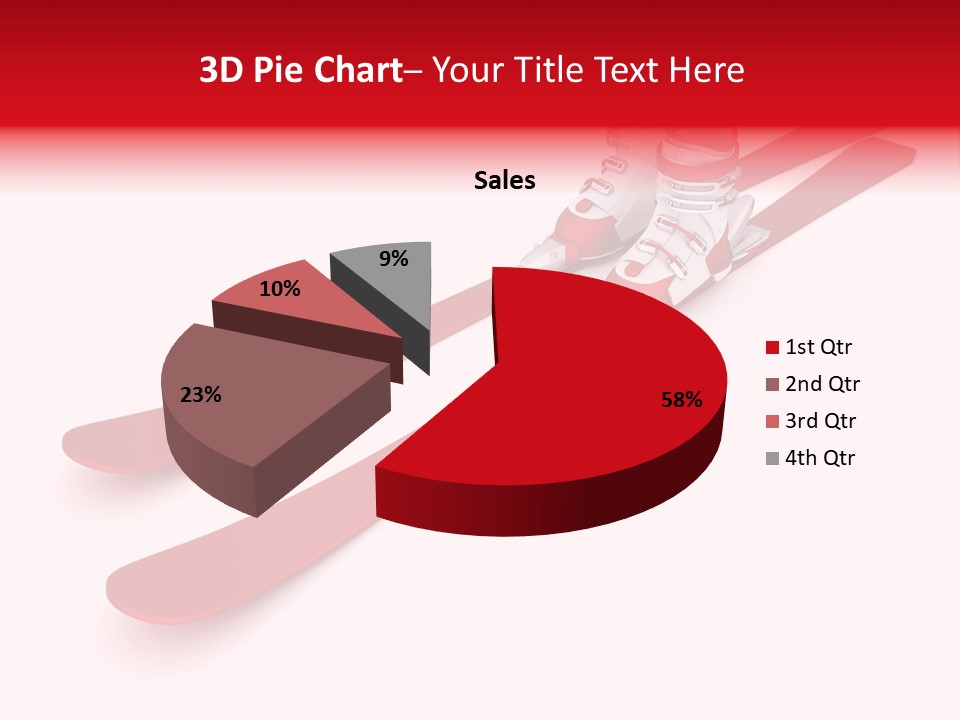 Boot Glasses Sport PowerPoint Template