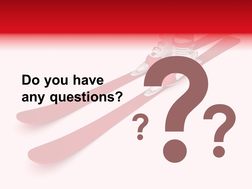 Boot Glasses Sport PowerPoint Template