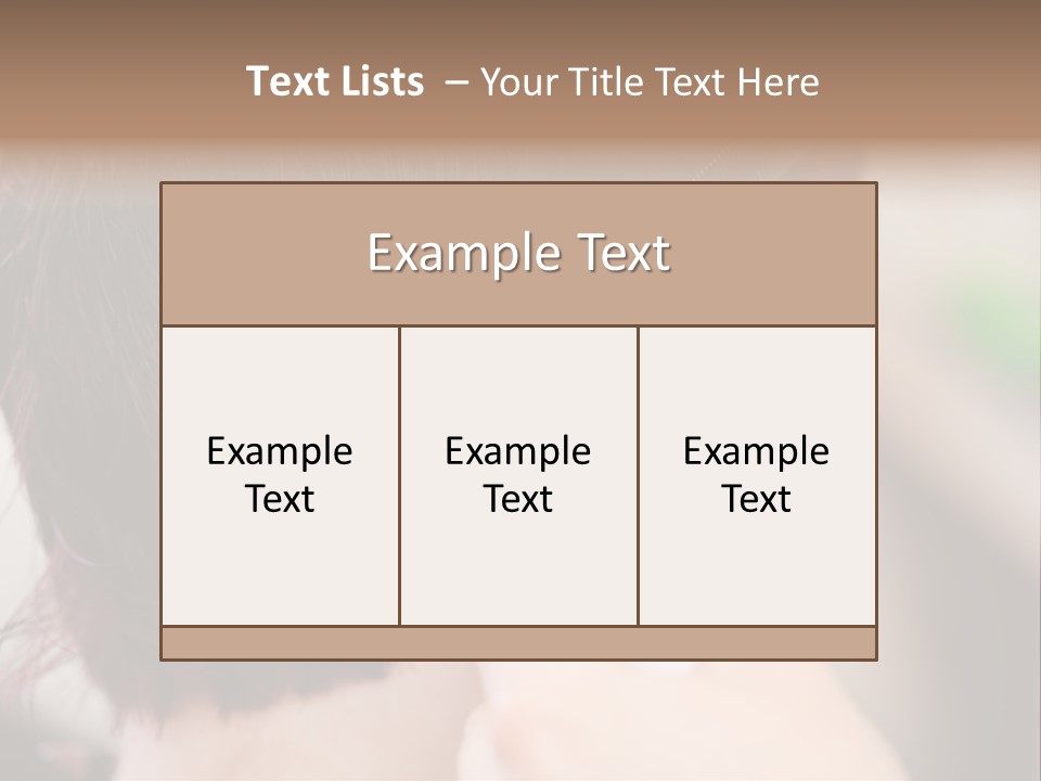 Ears Razor Short PowerPoint Template