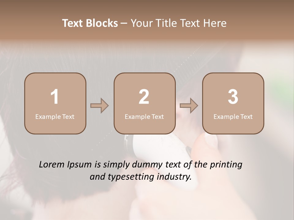 Ears Razor Short PowerPoint Template