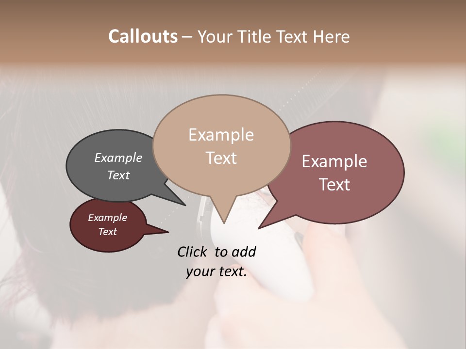 Ears Razor Short PowerPoint Template