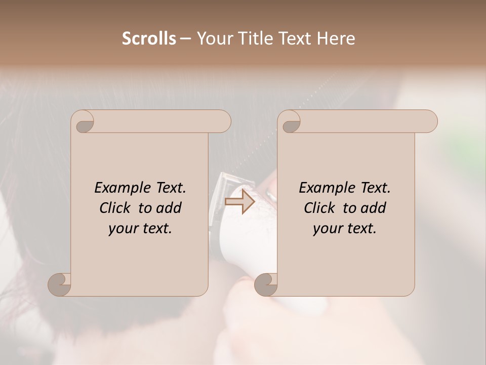 Ears Razor Short PowerPoint Template