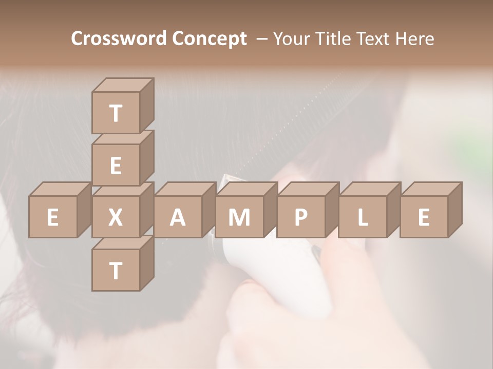 Ears Razor Short PowerPoint Template