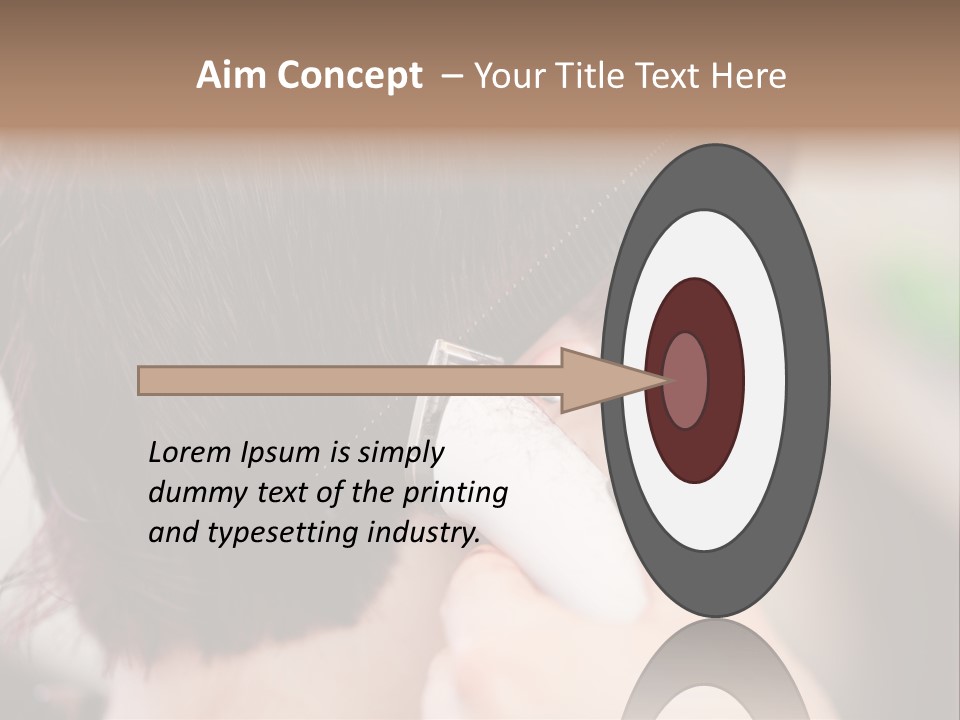 Ears Razor Short PowerPoint Template