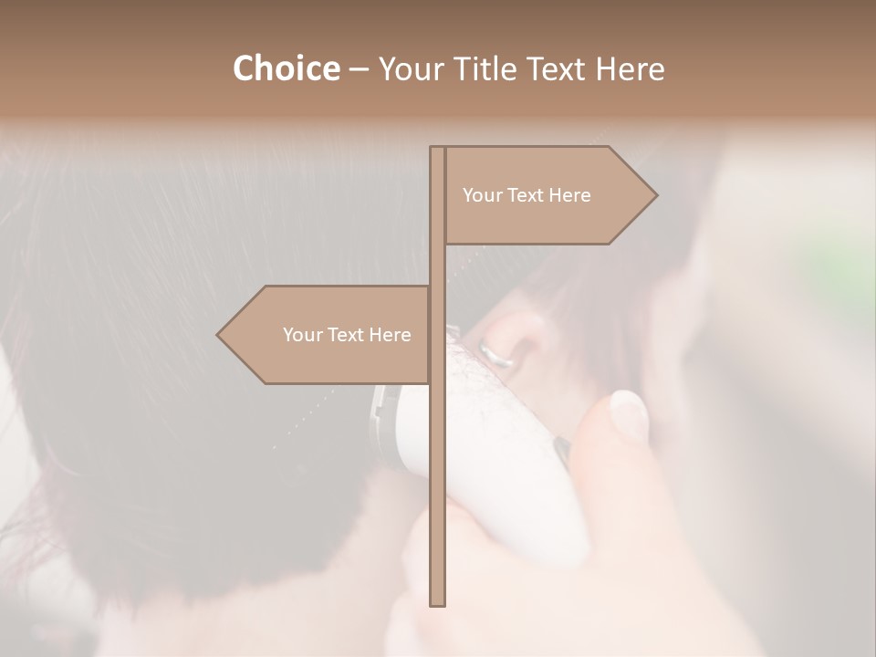 Ears Razor Short PowerPoint Template