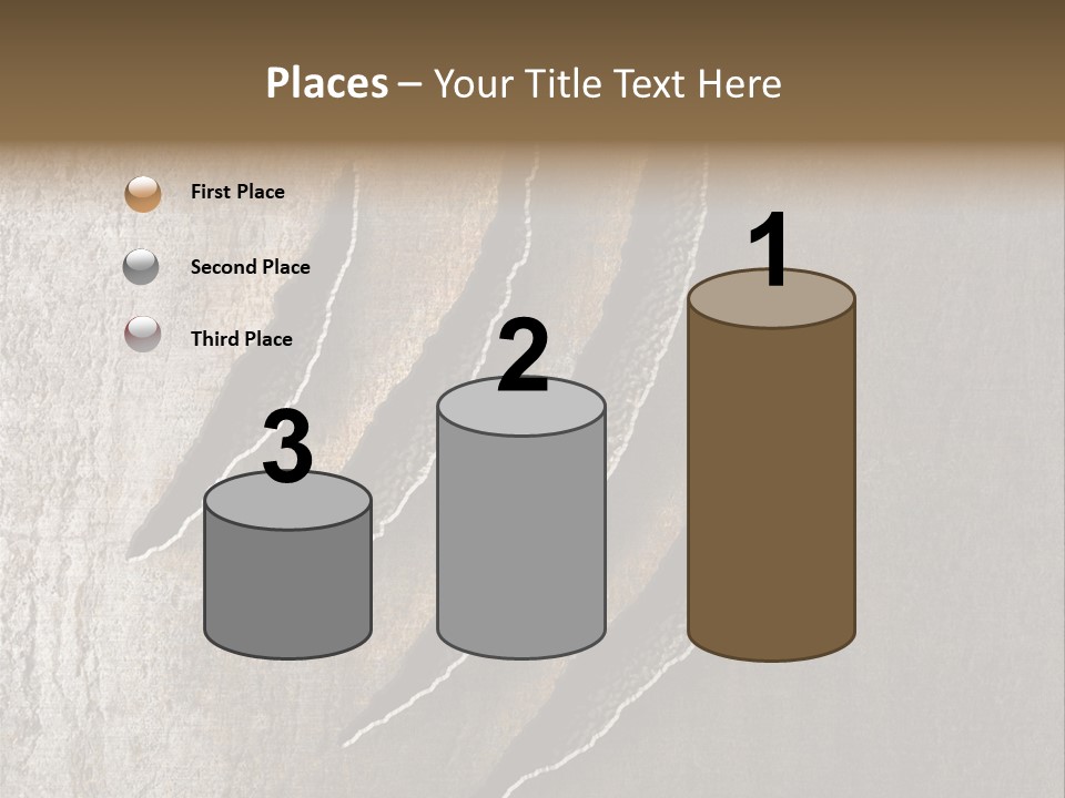 A Piece Of Wood That Has Been Cut In Half PowerPoint Template