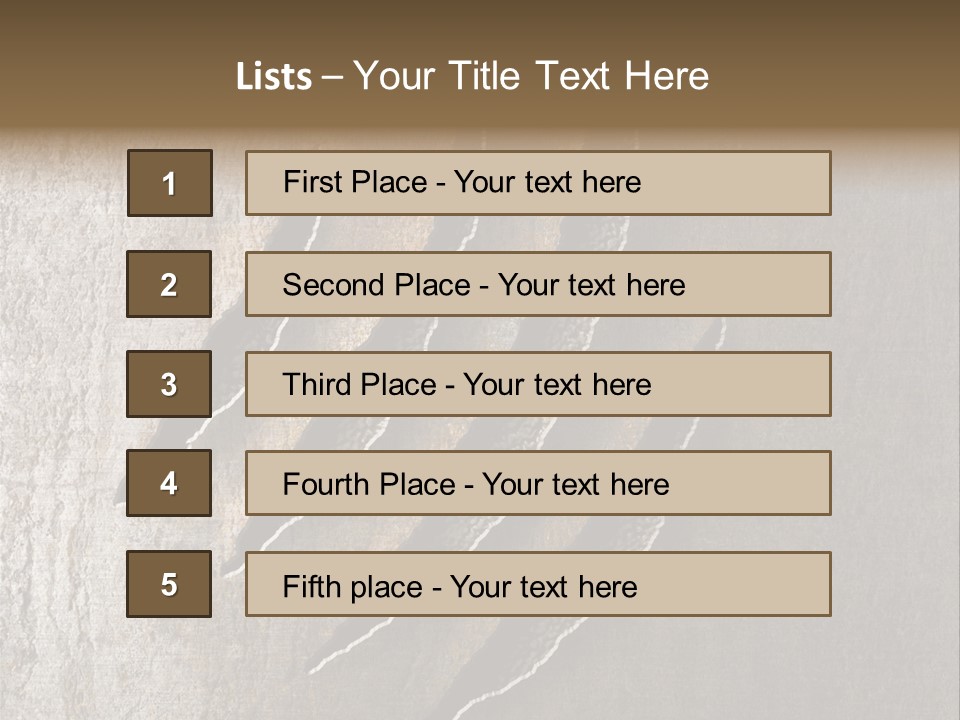 A Piece Of Wood That Has Been Cut In Half PowerPoint Template