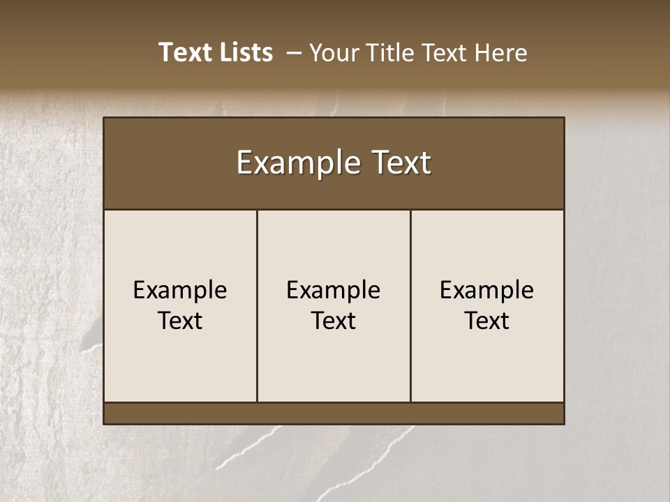 A Piece Of Wood That Has Been Cut In Half PowerPoint Template