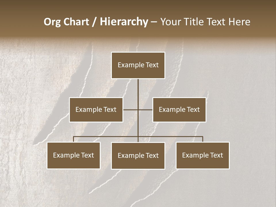 A Piece Of Wood That Has Been Cut In Half PowerPoint Template