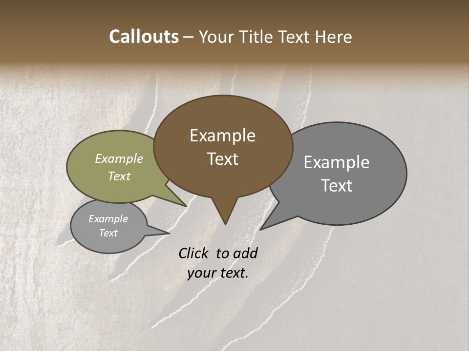 A Piece Of Wood That Has Been Cut In Half PowerPoint Template
