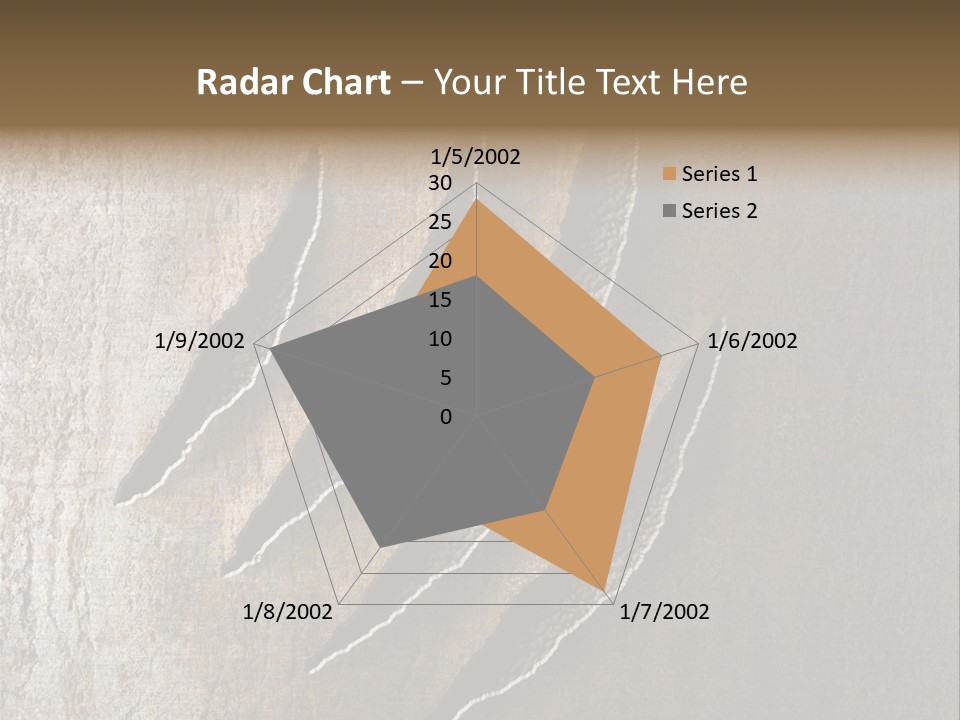 A Piece Of Wood That Has Been Cut In Half PowerPoint Template