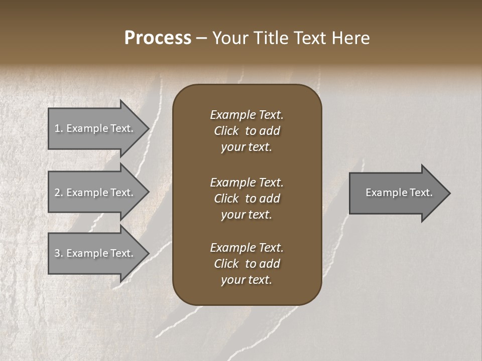A Piece Of Wood That Has Been Cut In Half PowerPoint Template