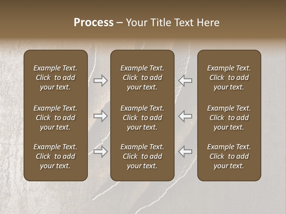 A Piece Of Wood That Has Been Cut In Half PowerPoint Template