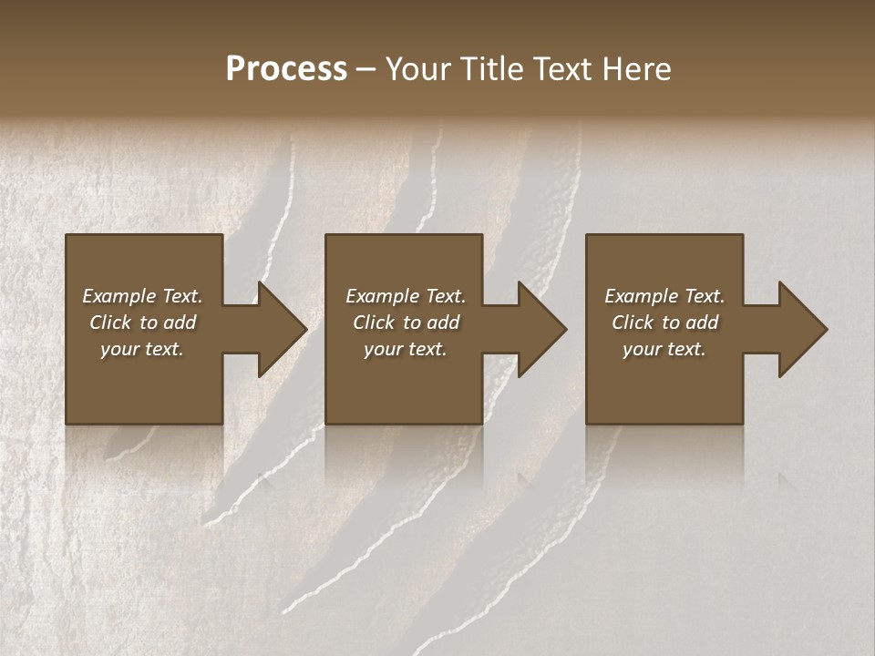 A Piece Of Wood That Has Been Cut In Half PowerPoint Template
