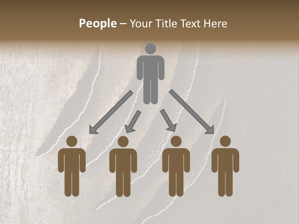 A Piece Of Wood That Has Been Cut In Half PowerPoint Template