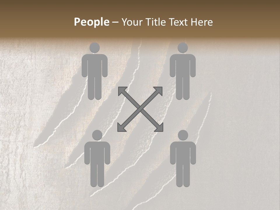 A Piece Of Wood That Has Been Cut In Half PowerPoint Template