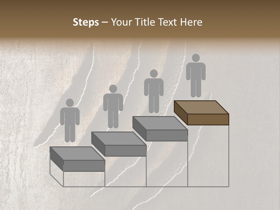 A Piece Of Wood That Has Been Cut In Half PowerPoint Template