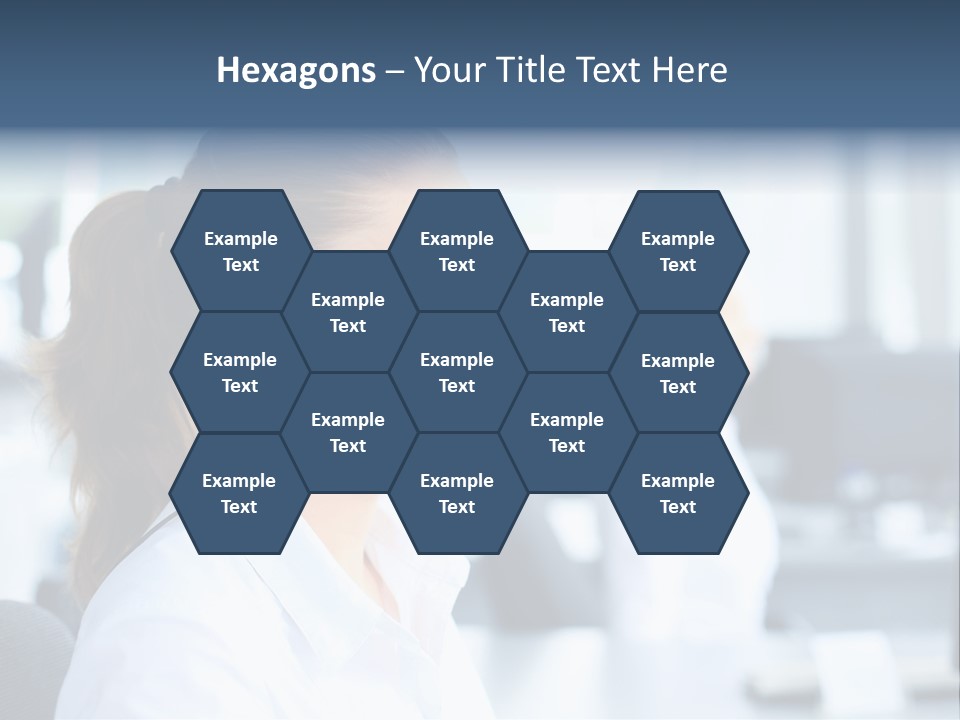 Professional Close Up Manager PowerPoint Template