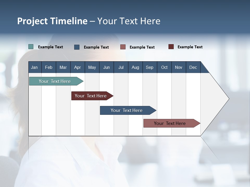 Professional Close Up Manager PowerPoint Template