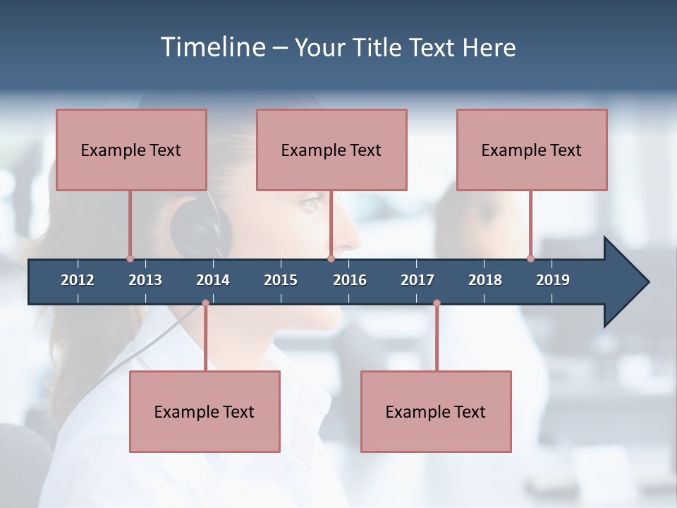 Professional Close Up Manager PowerPoint Template
