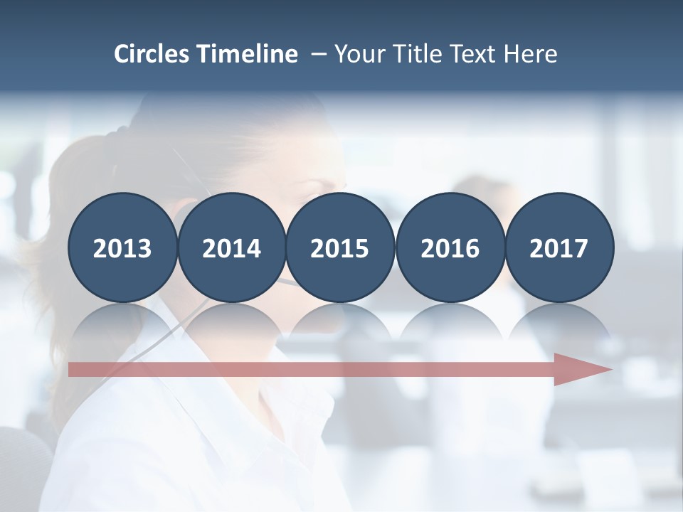 Professional Close Up Manager PowerPoint Template