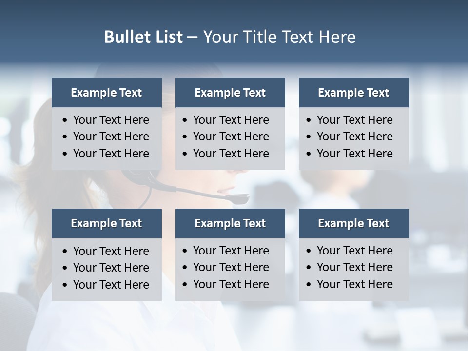 Professional Close Up Manager PowerPoint Template