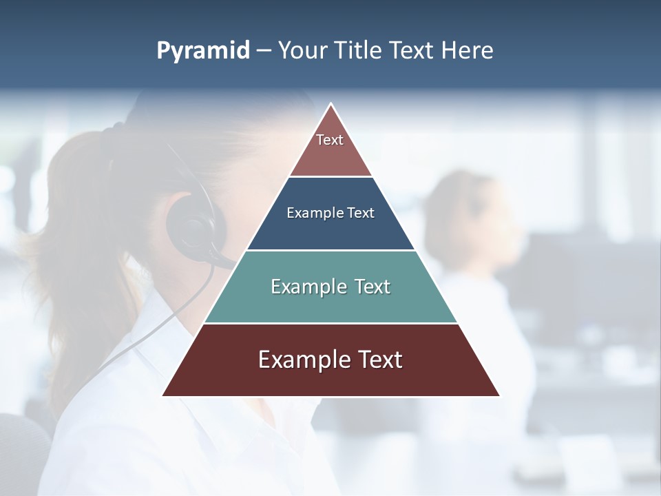 Professional Close Up Manager PowerPoint Template