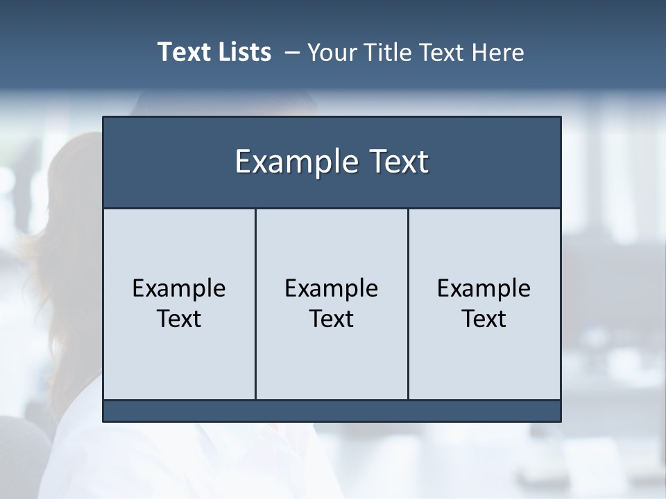 Professional Close Up Manager PowerPoint Template