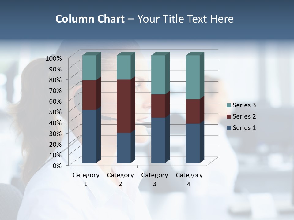 Professional Close Up Manager PowerPoint Template