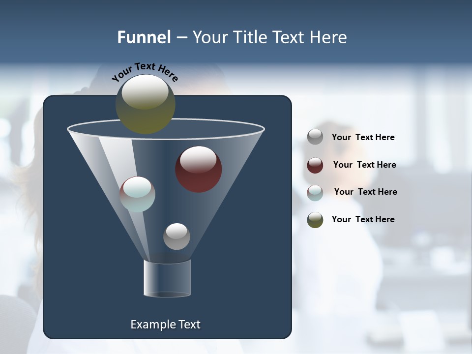 Professional Close Up Manager PowerPoint Template