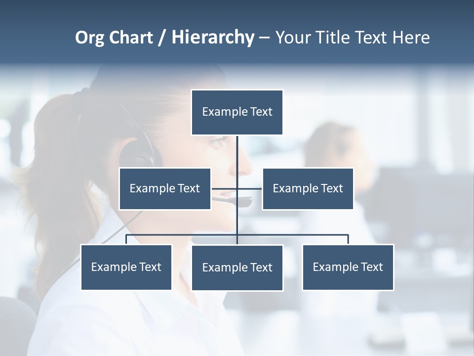 Professional Close Up Manager PowerPoint Template