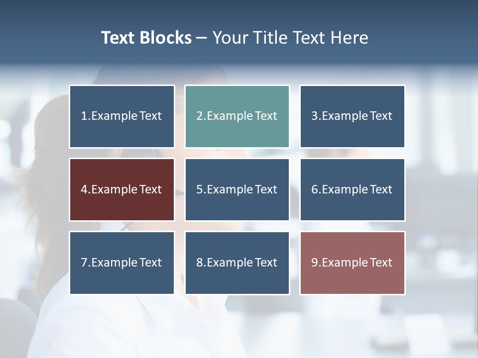 Professional Close Up Manager PowerPoint Template