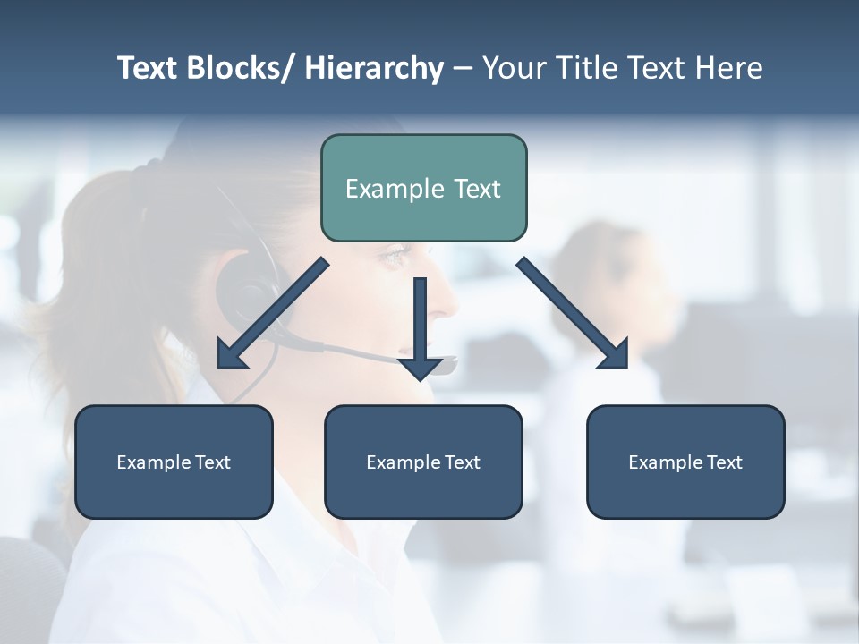 Professional Close Up Manager PowerPoint Template