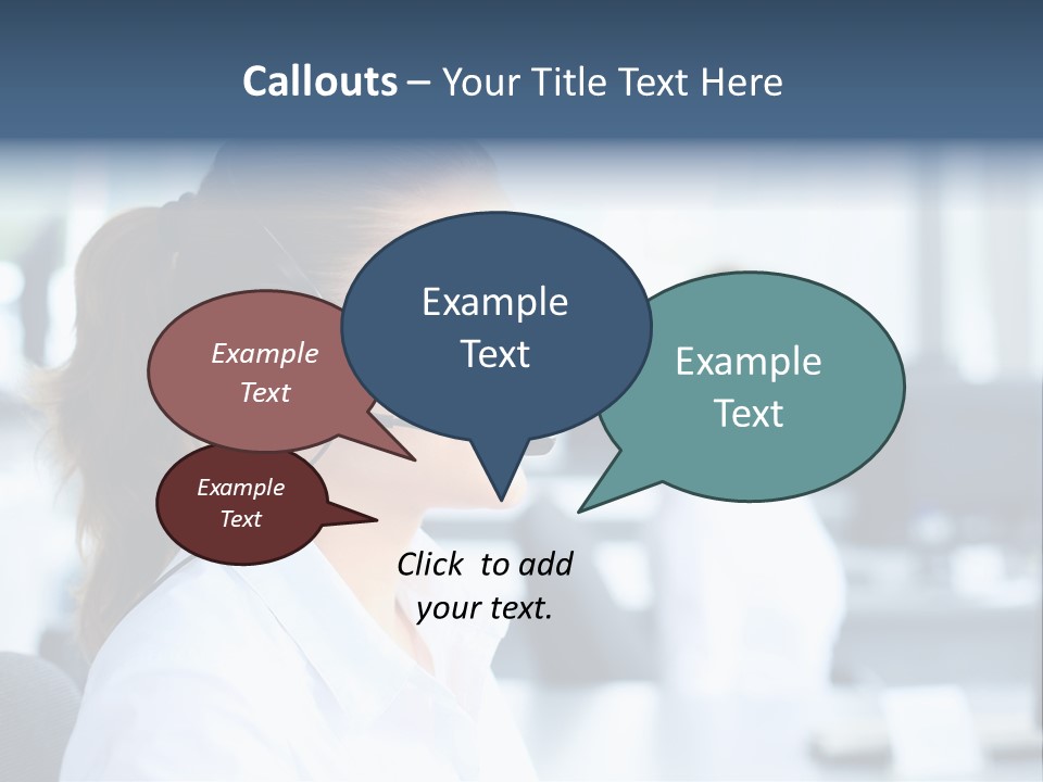 Professional Close Up Manager PowerPoint Template
