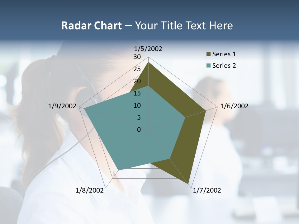 Professional Close Up Manager PowerPoint Template