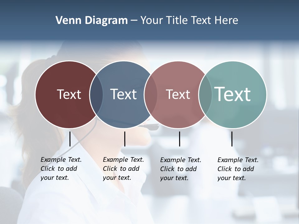 Professional Close Up Manager PowerPoint Template