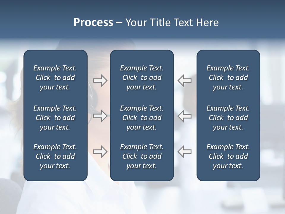 Professional Close Up Manager PowerPoint Template